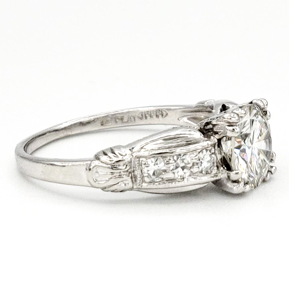vintage-platinum-engagement-ring-with-0-82-round-brilliant-cut-diamond-egl-g-vs2