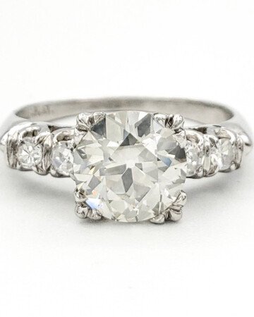 vintage-platinum-engagement-ring-with-1-29-carat-old-european-cut-diamond-egl-i-si1