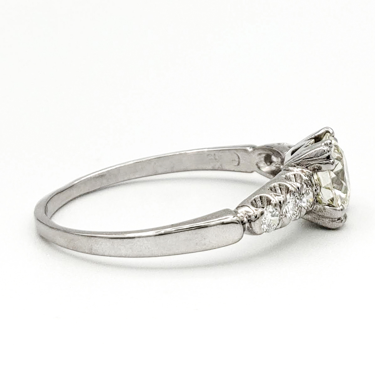vintage-platinum-engagement-ring-with-0-84-carat-old-european-cut-diamond-egl-l-vs1