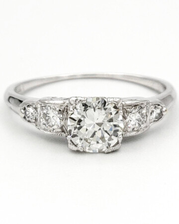 vintage-platinum-engagement-ring-with-0-46-carat-transitional-cut-diamond-egl-g-vs1
