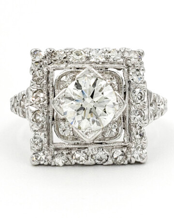 vintage-platinum-engagement-ring-with-0-74-carat-round-brilliant-cut-diamond-egl-h-vs1