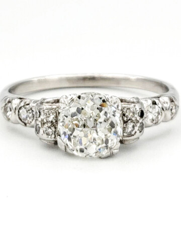 vintage-platinum-engagement-ring-with-1-03-carat-jubilee-cut-diamond-gia-j-si1