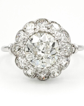 vintage-platinum-engagement-ring-with-1-09-carat-old-european-cut-diamond-egl-h-vs2
