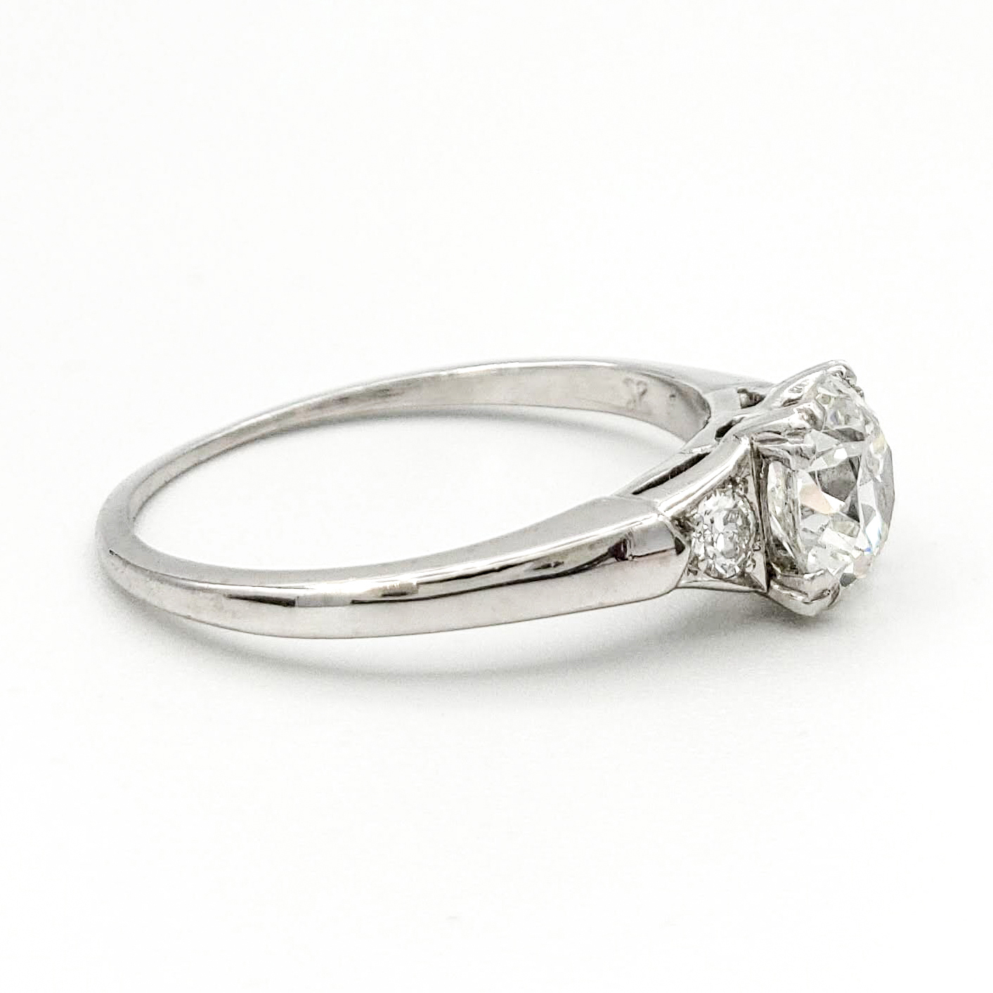 vintage-platinum-engagement-ring-with-0-74-carat-old-european-cut-diamond-egl-g-vs1