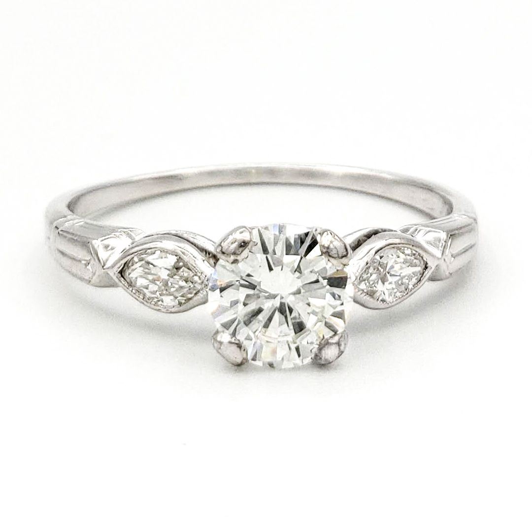 vintage-platinum-engagement-ring-with-0-56-carat-round-brilliant-cut-diamond-gia-g-vs2