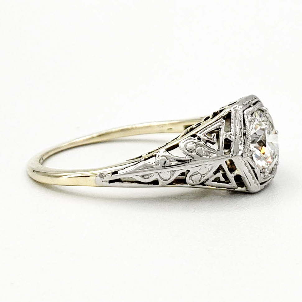 vintage-14-karat-gold-engagement-ring-with-0-45-carat-old-european-cut-diamond-egl-g-vs2
