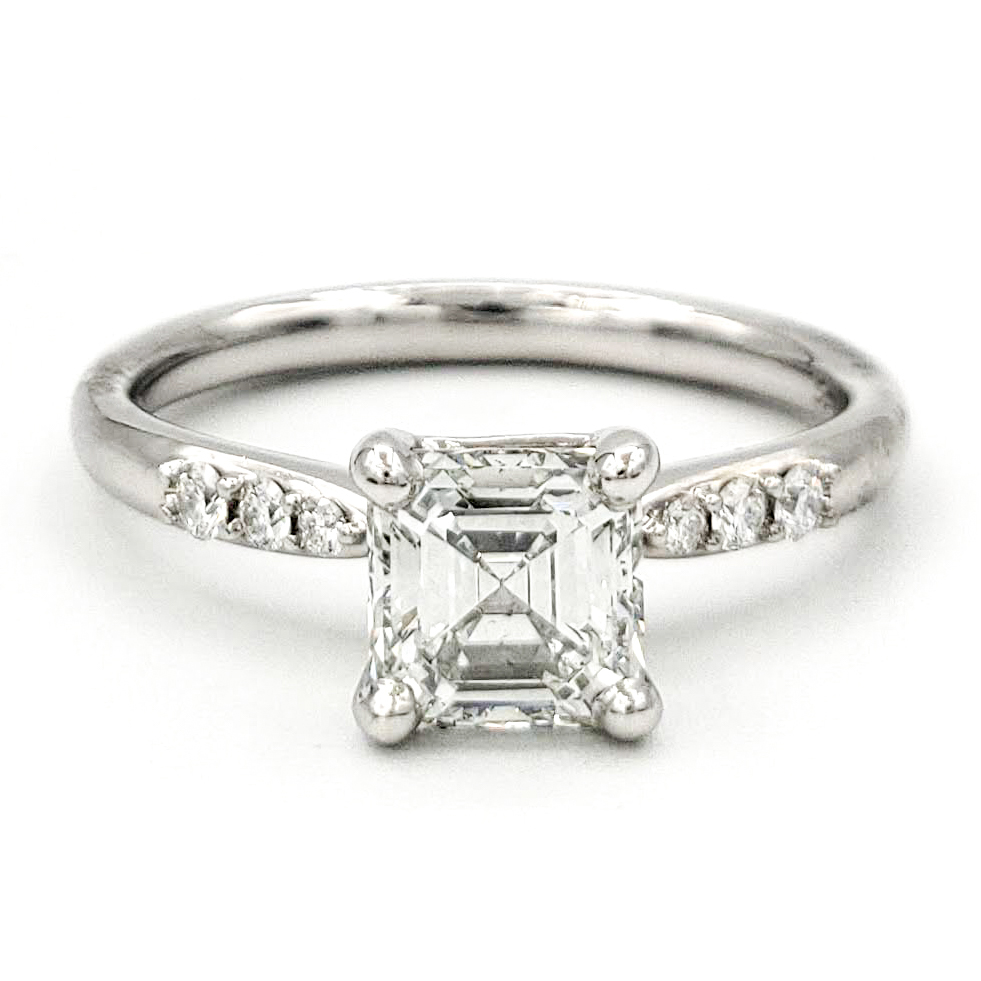 estate-platinum-engagement-ring-with-0-73-carat-square-step-cut-diamond-gia-h-si1