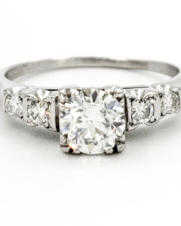 vintage-platinum-engagement-ring-with-0-52-carat-old-european-cut-diamond-egl-e-vs1