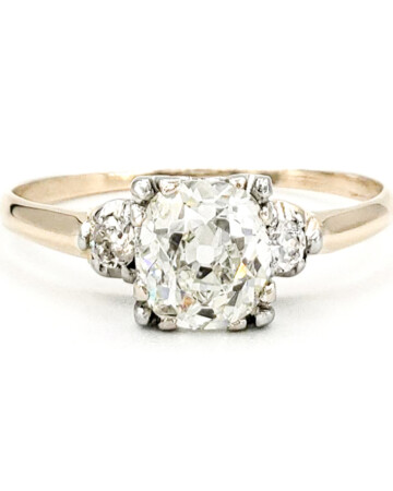 vintage-14-karat-gold-engagement-ring-with-0-91-carat-old-european-cut-diamond-egl-h-vs1