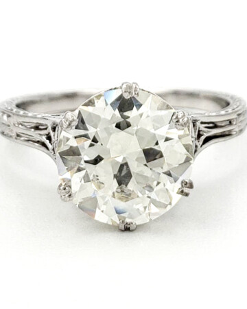 vintage-platinum-engagement-ring-with-1-63-carat-old-european-cut-diamond-egl-k-vs1