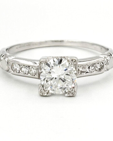 vintage-platinum-engagement-ring-with-0-42-carat-round-brilliant-cut-diamond-egl-e-vs2