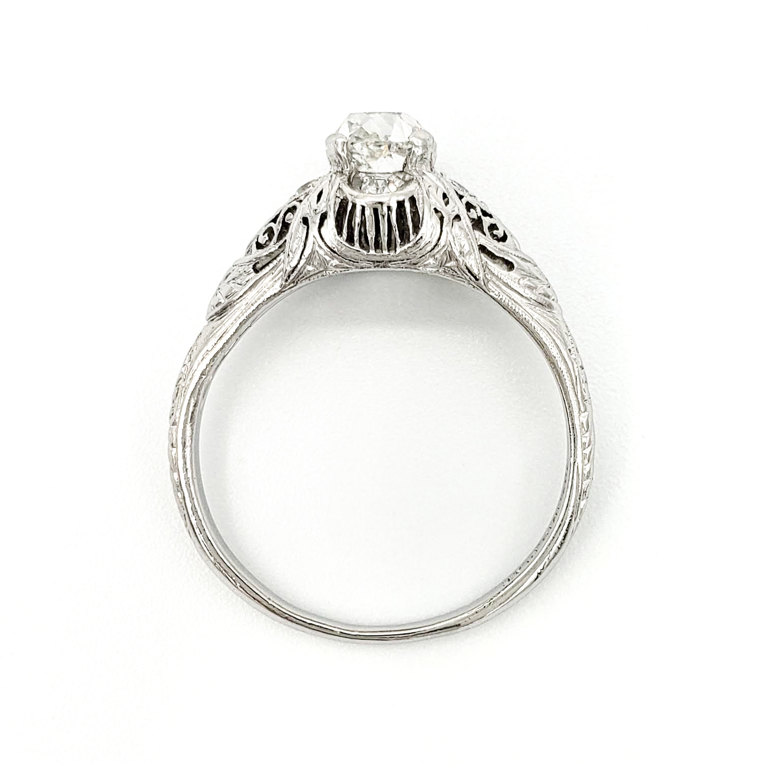 vintage-platinum-engagement-ring-with-0-54-carat-old-european-cut-diamond-egl-g-vs2