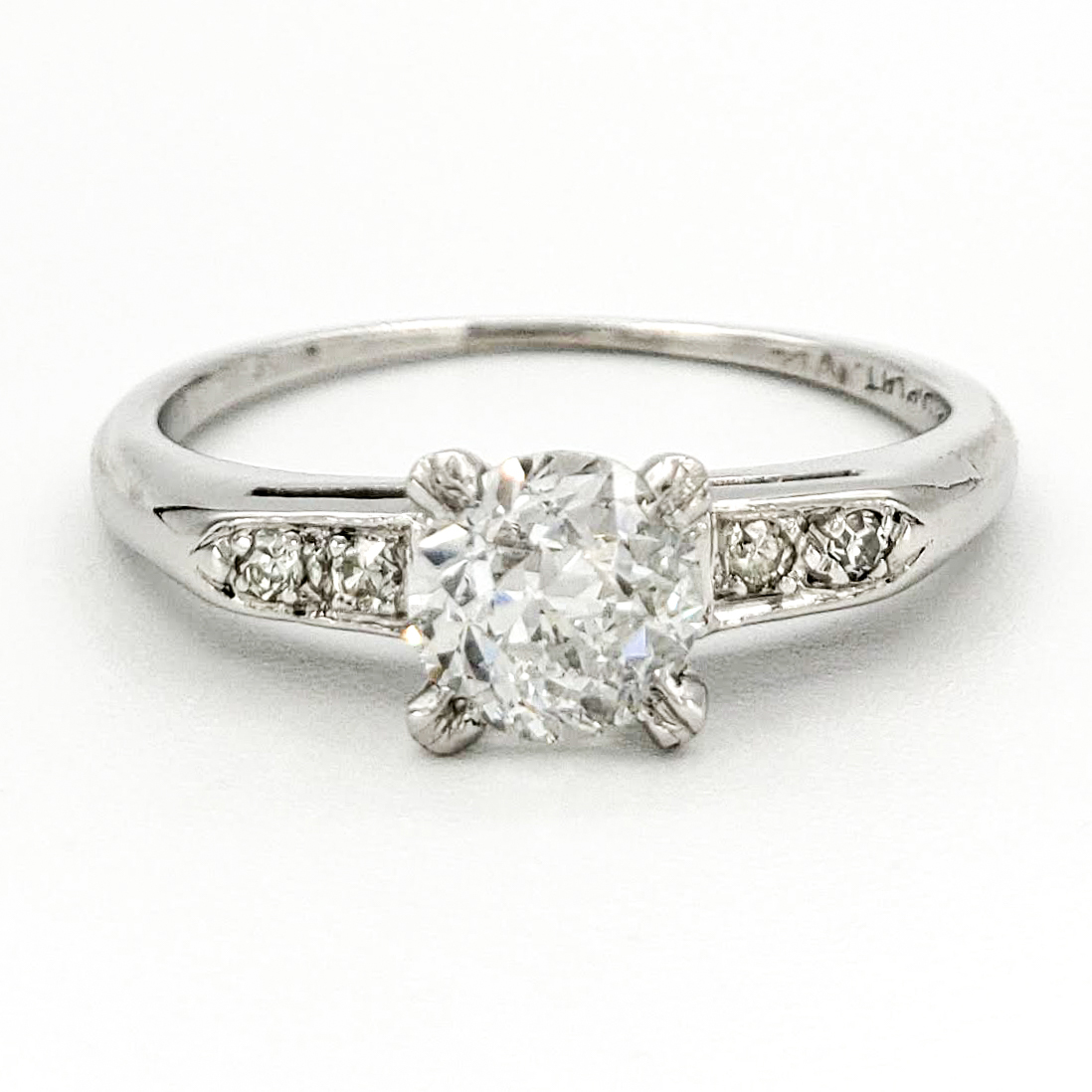 vintage-platinum-engagement-ring-with-0-43-carat-old-european-cut-diamond-egl-e-vs1-2