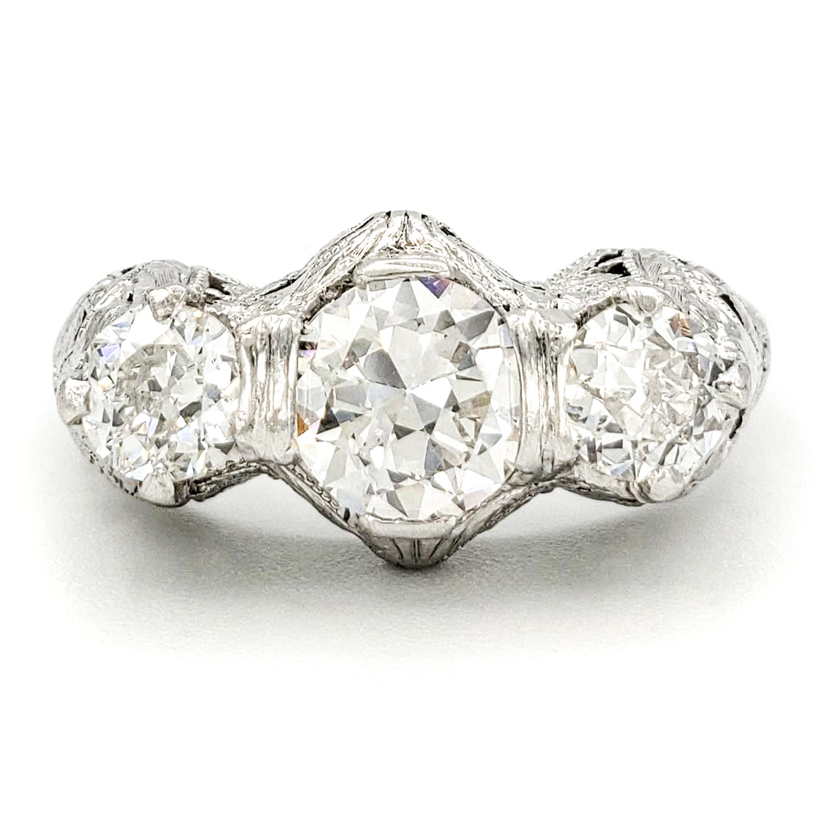 vintage-platinum-engagement-ring-with-0-83-carat-old-european-cut-diamond-egl-h-si1