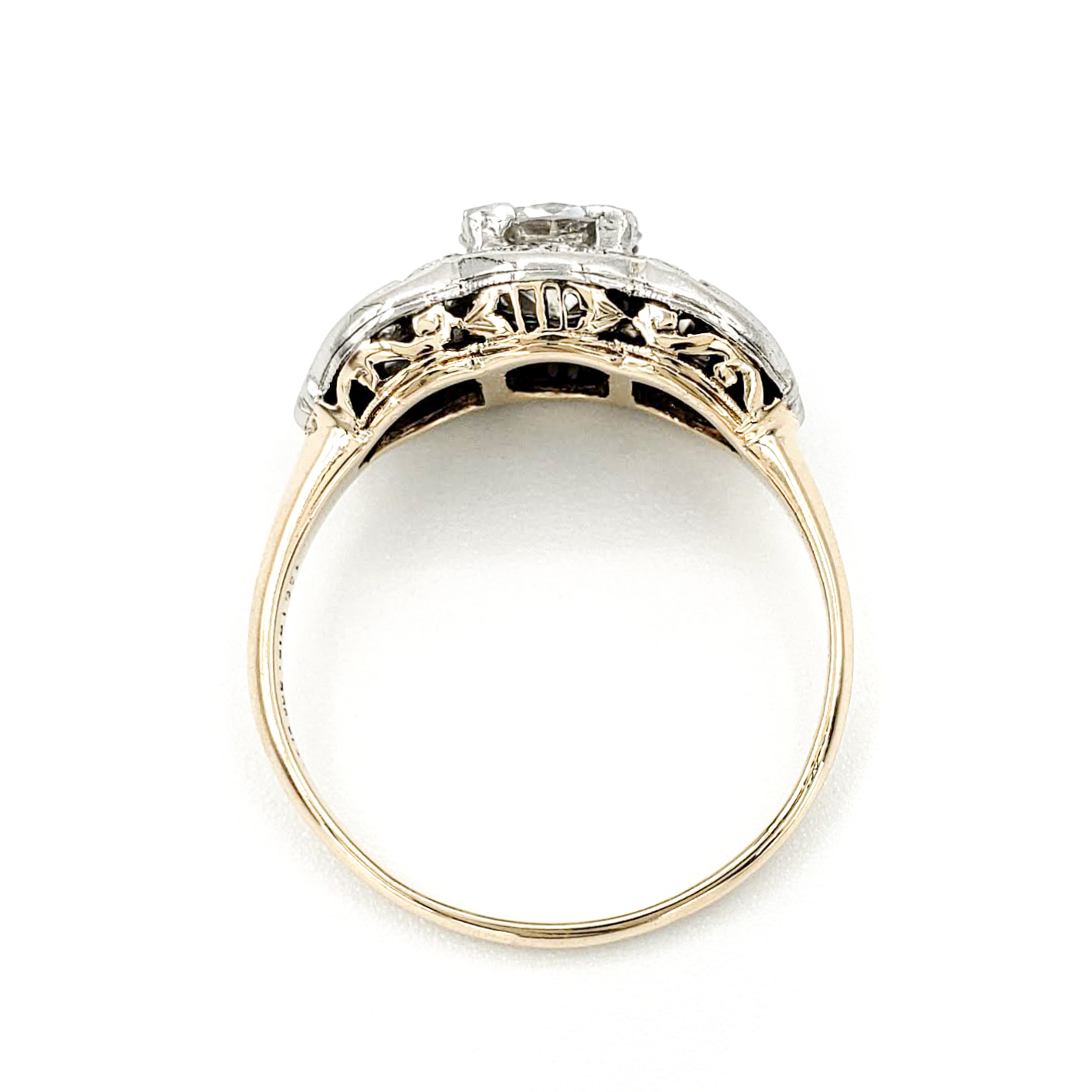 vintage-14-karat-gold-engagement-ring-with-0-67-carat-old-european-cut-diamond-egl-f-vs2