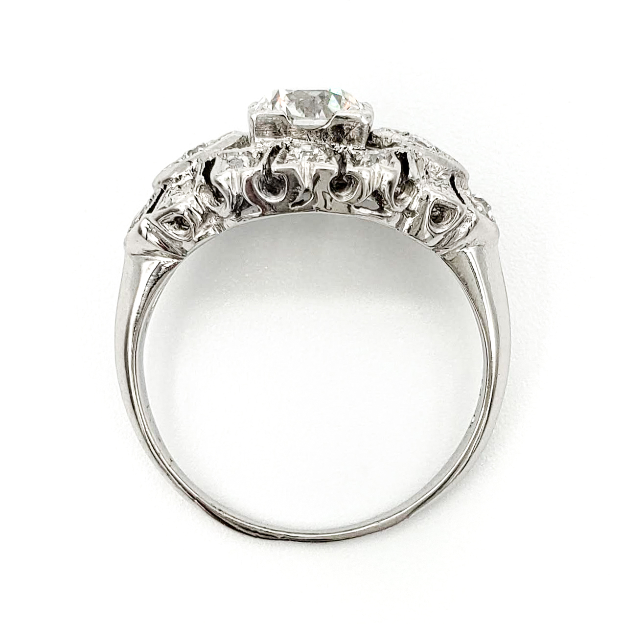 vintage-platinum-engagement-ring-with-0-82-carat-old-european-cut-diamond-egl-f-si1