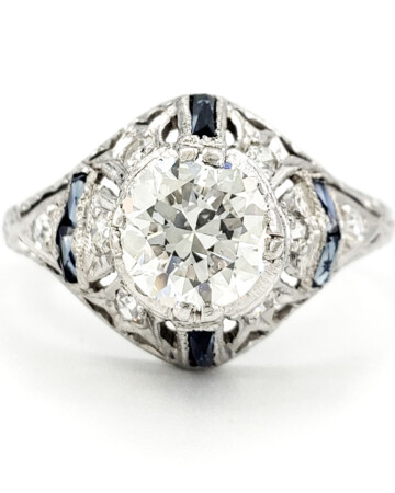 vintage-platinum-engagement-ring-with-0-93-carat-old-european-cut-diamond-egl-h-vs1-2