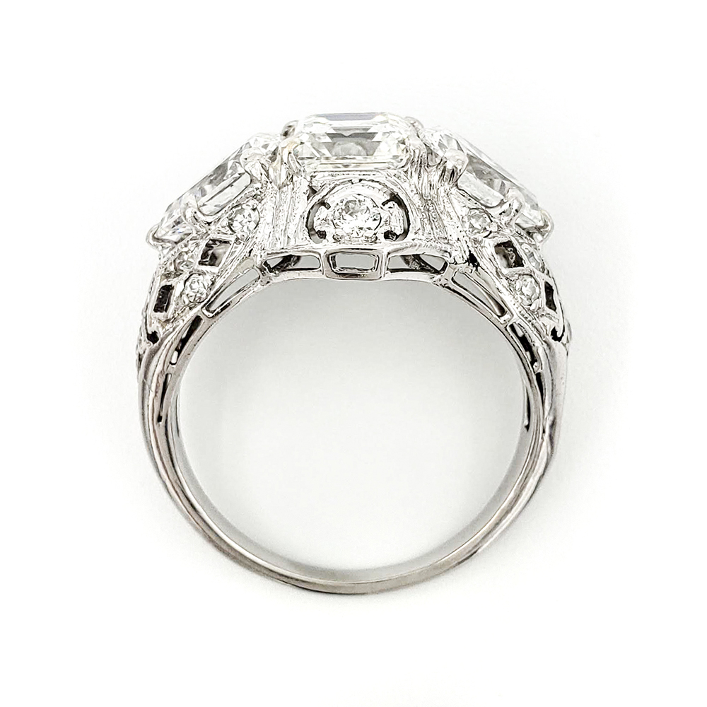vintage-platinum-engagement-ring-with-1-27-carat-asscher-cut-diamond-egl-h-vs2